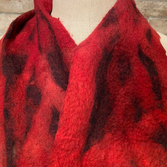 Hand Felted Scarf - Picture 2 of 4